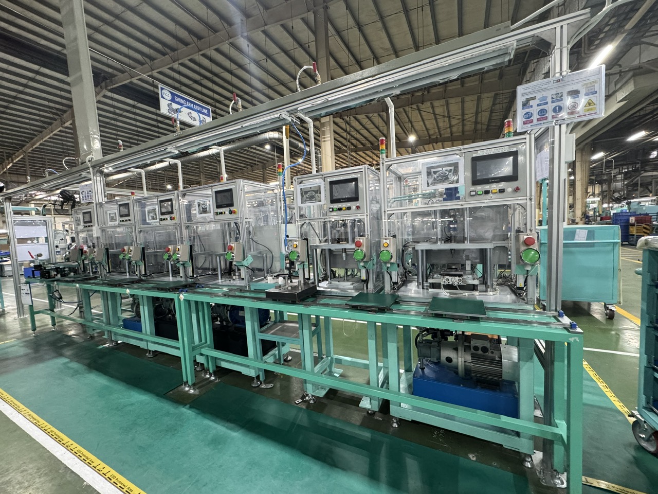Dây chuyền lắp bộ E-axle